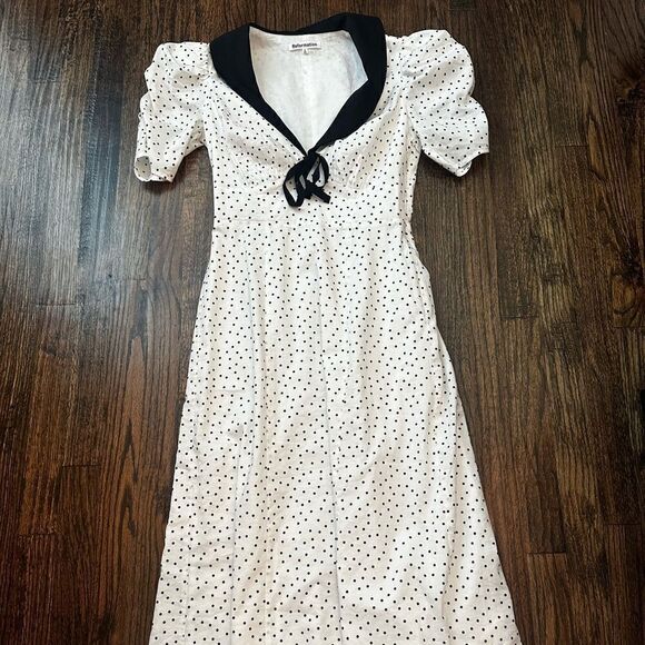NWT Reformation Edna Print Silk Midi Dress-T2 - Picture 1 of 8